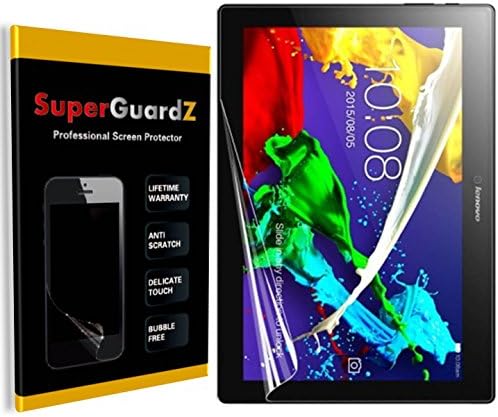[3-חבילה] עבור Lenovo Tab 2 A10-70-מגן מסך SuperGuardz, אנטי-גלגול, מט, אנטי אצב